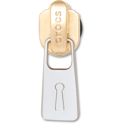 Gold and Silver Zipper Jibbitz™ charms | Crocs Women / Men