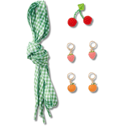 Laces and Fresh Fruits Charm Kit Jibbitz™ charms | Crocs Women / Kids