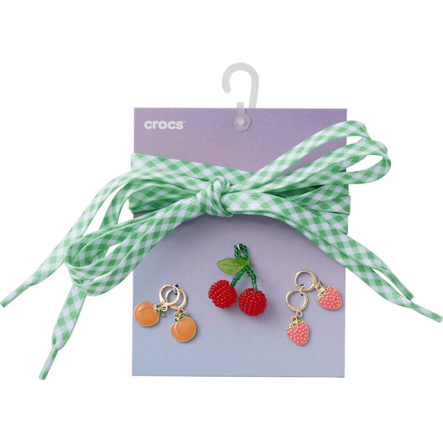 Laces and Fresh Fruits Charm Kit Jibbitz™ charms | Crocs Women / Kids