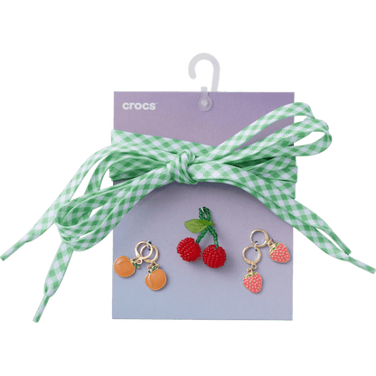 Laces and Fresh Fruits Charm Kit Jibbitz™ charms | Crocs Women / Kids