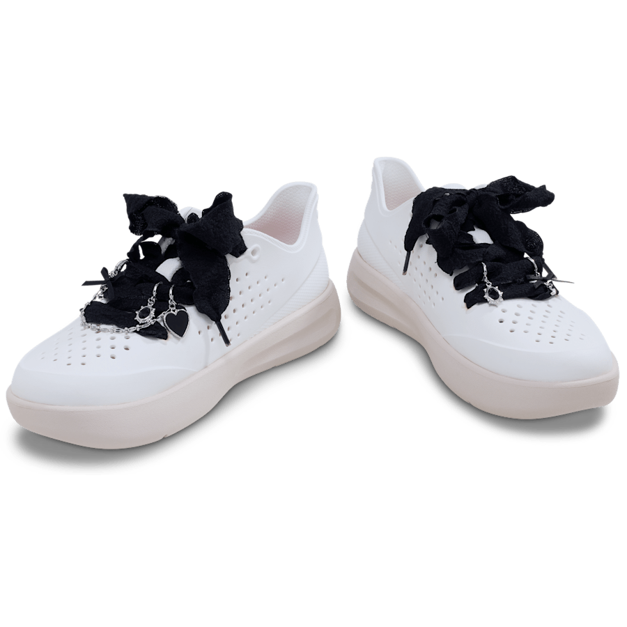 Laces and Dainty Bow Charm Kit Jibbitz Shoe Charm | Crocs Women / Kids
