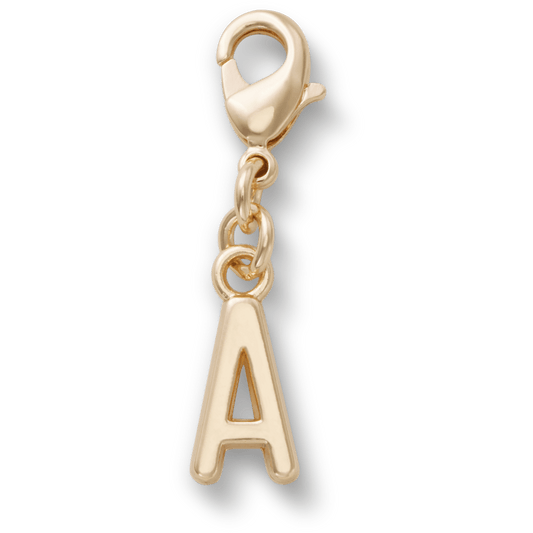 Gold Letter A Charm Jibbitz™ charms | Crocs Women / Men / Kids