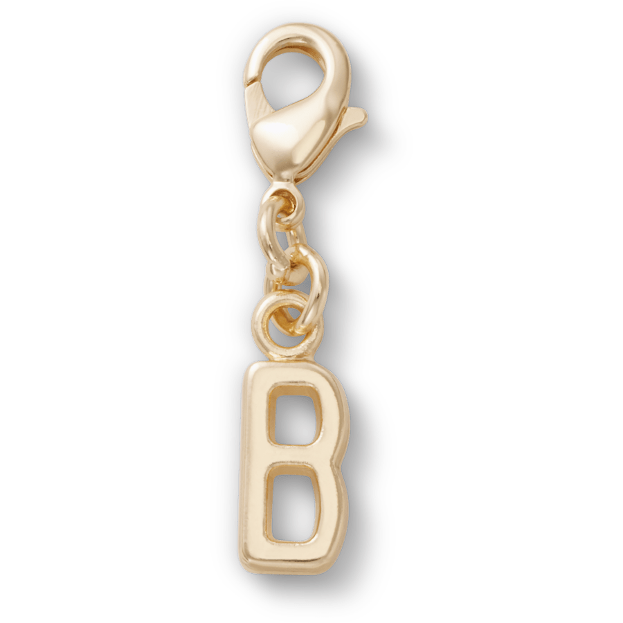 Gold Letter B Charm Jibbitz™ charms | Crocs Women / Men / Kids