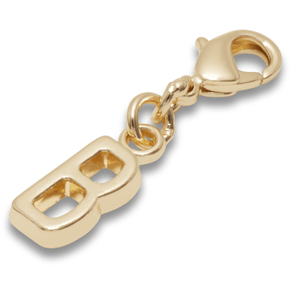 Gold Letter B Charm Jibbitz™ charms | Crocs Women / Men / Kids