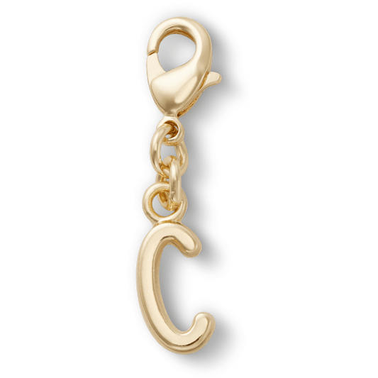 Gold Letter C Charm Jibbitz™ charms | Crocs Women / Men / Kids