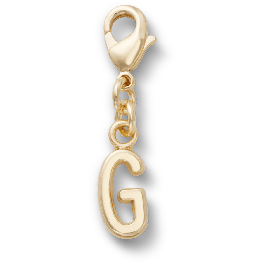 Gold Letter G Charm Jibbitz™ charms | Crocs Women / Men / Kids