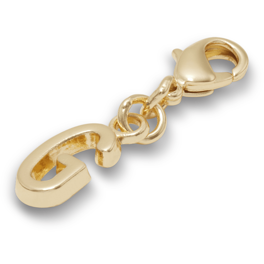 Gold Letter G Charm Jibbitz™ charms | Crocs Women / Men / Kids