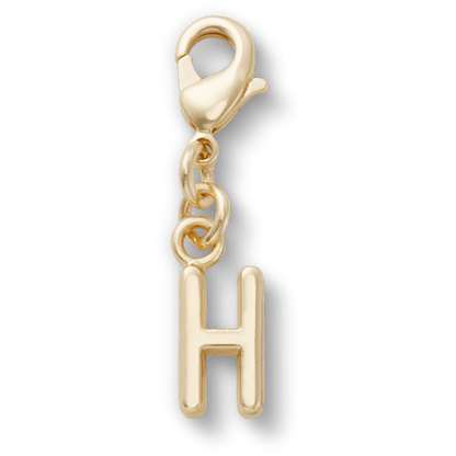 Gold Letter H Charm Jibbitz™ charms | Crocs Women / Men / Kids