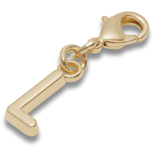 Gold Letter L Charm Jibbitz™ charms | Crocs Women / Men / Kids
