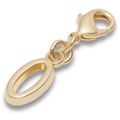 Gold Letter O Charm Jibbitz™ charms | Crocs Women / Men / Kids