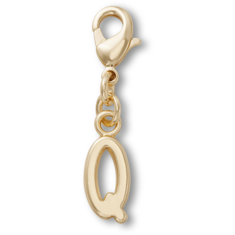 Gold Letter Q Charm Jibbitz™ charms | Crocs Women / Men / Kids