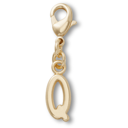 Gold Letter Q Charm Jibbitz™ charms | Crocs Women / Men / Kids