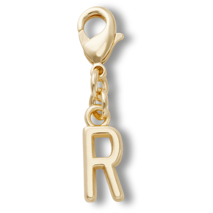 Gold Letter R Charm Jibbitz™ charms | Crocs Women / Men / Kids