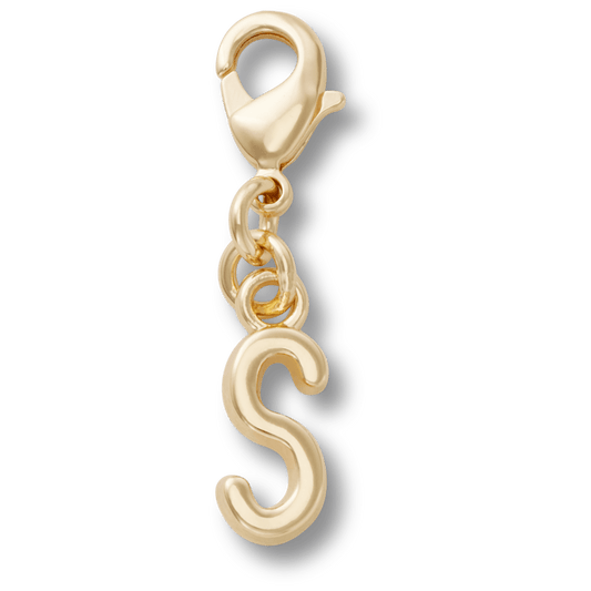 Gold Letter S Charm Jibbitz™ charms | Crocs Women / Men / Kids