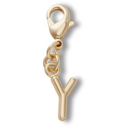 Gold Letter Y Charm Jibbitz™ charms | Crocs Women / Men / Kids
