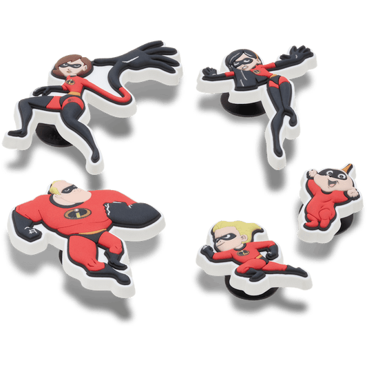 Pixar Incredibles 5 Pack Jibbitz charm | Crocs Women / Men