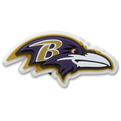 NFL Baltimore Ravens Logo Jibbitz™ charms | Crocs Women / Men
