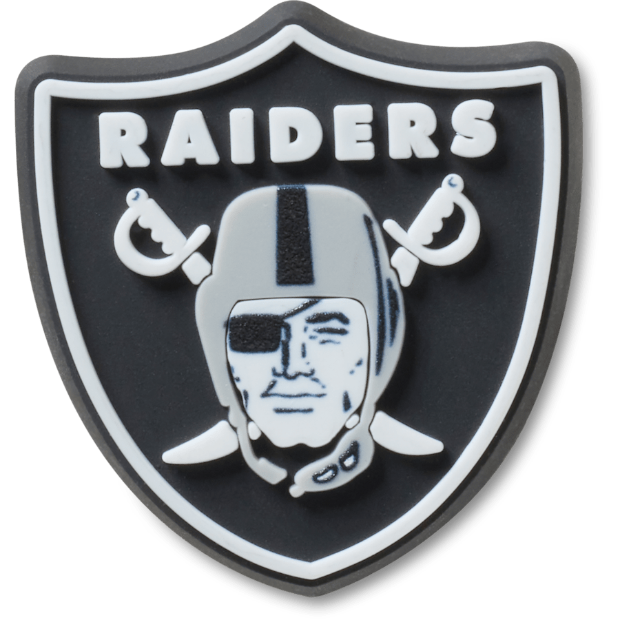 NFL Las Vegas Raiders Logo Jibbitz™ charms | Crocs Women / Men