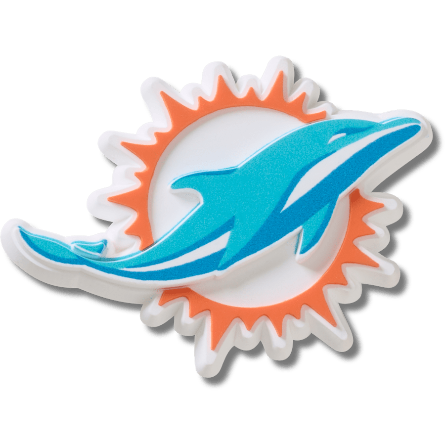 NFL Miami Dolphins Logo Jibbitz™ charms | Crocs Women / Men