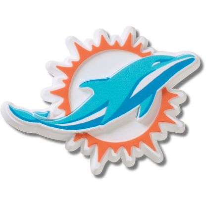 NFL Miami Dolphins Logo Jibbitz™ charms | Crocs Women / Men