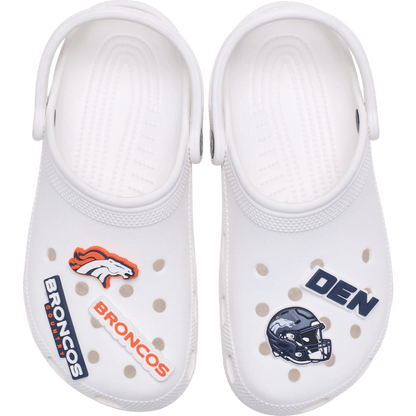 NFL Denver Broncos 5 Pack Jibbitz Shoe Charm | Crocs Women / Men