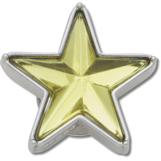 Silver and Green SMT Gem Star Jibbitz™ charms | Crocs Women / Men