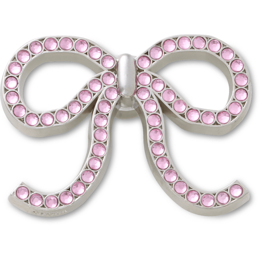 Pink Glittery Bow Jibbitz™ charms | Crocs Women / Men