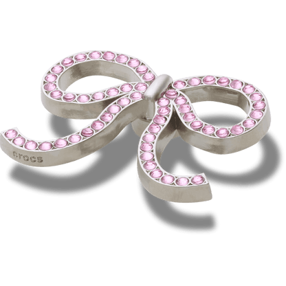 Pink Glittery Bow Jibbitz™ charms | Crocs Women / Men