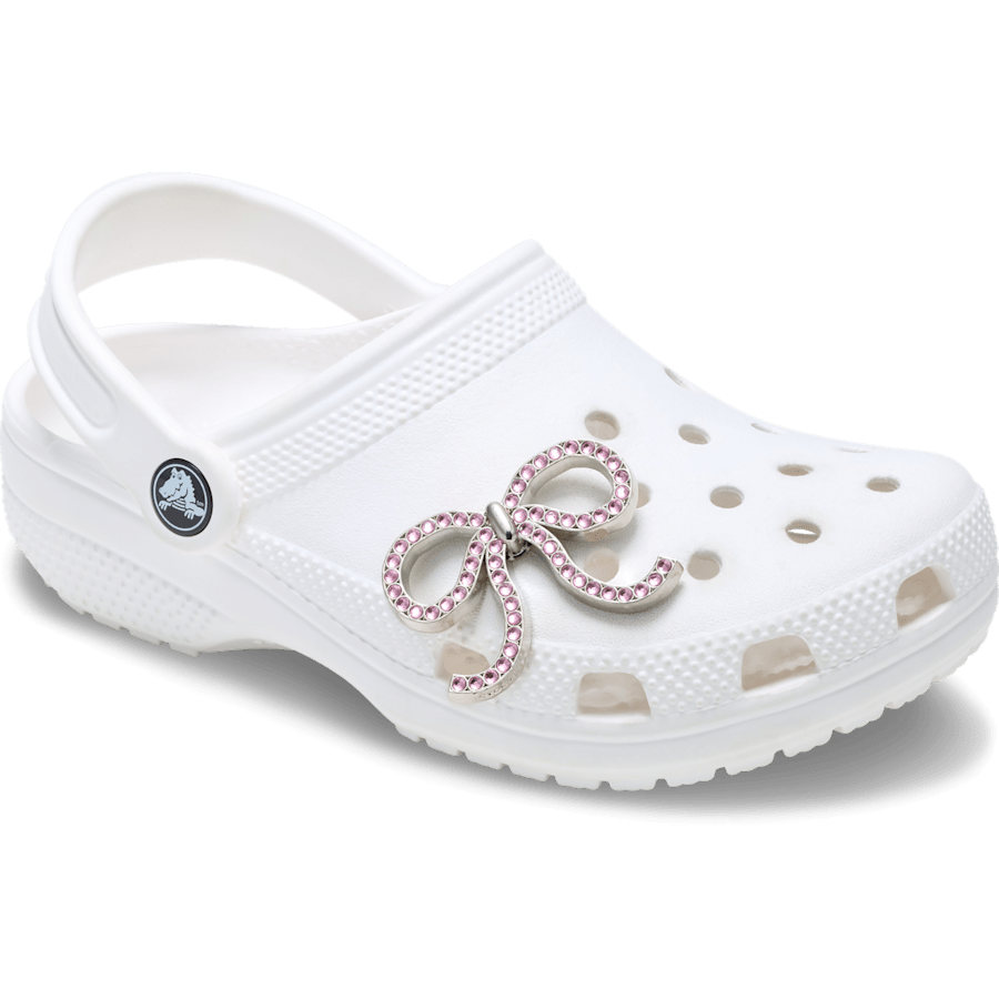 Pink Glittery Bow Jibbitz™ charms | Crocs Women / Men