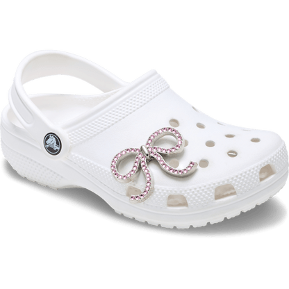 Pink Glittery Bow Jibbitz™ charms | Crocs Women / Men