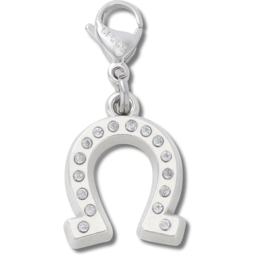 Lucky Silver Horseshoe Charm Jibbitz charm | Crocs Women / Men / Kids