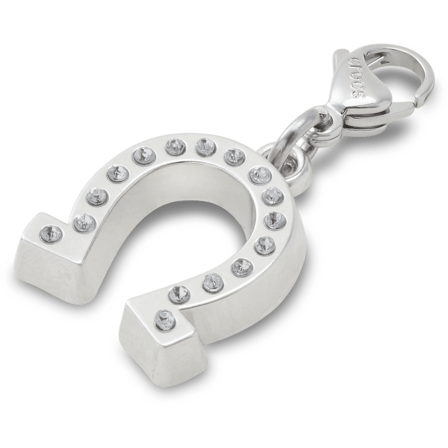 Lucky Silver Horseshoe Charm Jibbitz charm | Crocs Women / Men / Kids