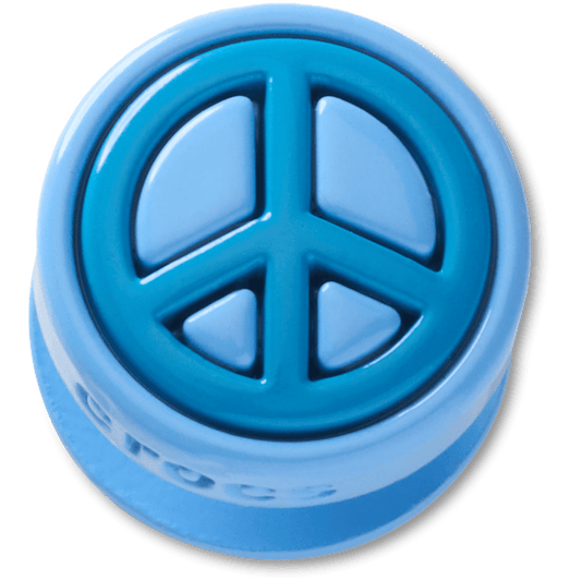 Blue Peace Sign Icon Jibbitz™ charms | Crocs Women / Men