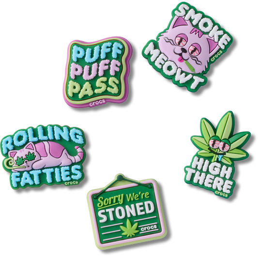420 Hemp Cuties 5 Pack Jibbitz™ charms | Crocs Women / Men