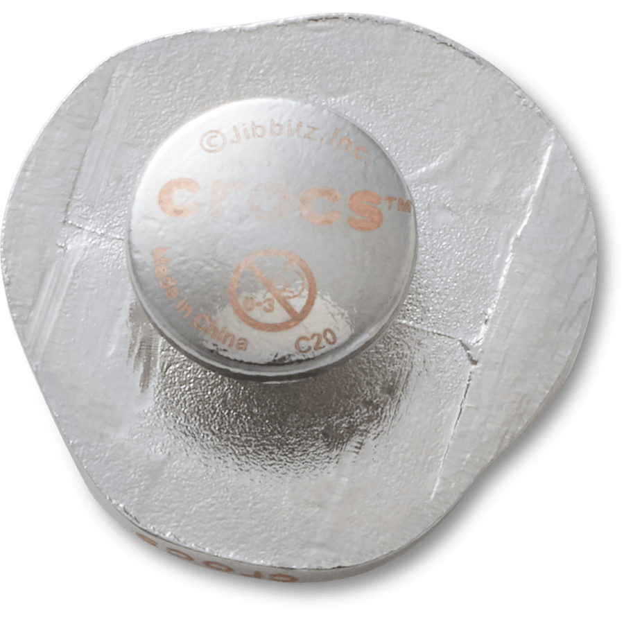 Silver and Pearl Disc Jibbitz™ charms | Crocs Women / Men