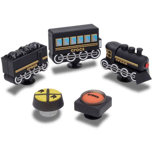 3D Train 5 Pack Jibbitz™ charms | Crocs Women / Men