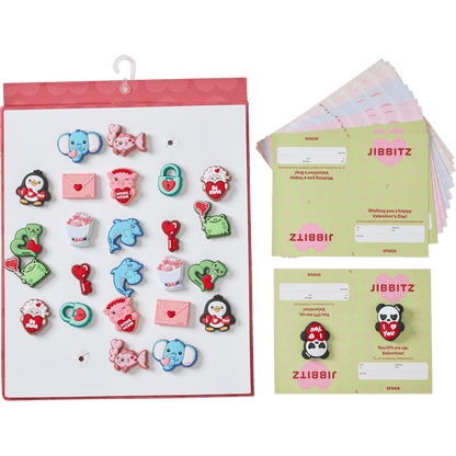 Valentines Day Card 26 Pack Jibbitz™ charms | Crocs Women / Men