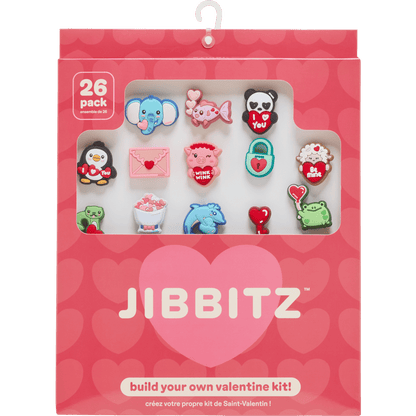 Valentines Day Card 26 Pack Jibbitz™ charms | Crocs Women / Men