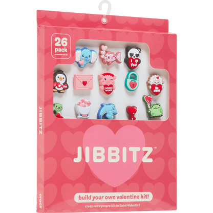Valentines Day Card 26 Pack Jibbitz™ charms | Crocs Women / Men