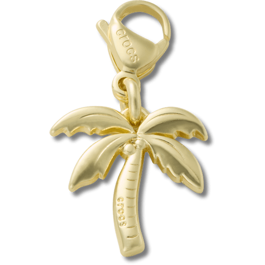 Gold Palm Tree Charm Jibbitz charm | Crocs Women / Men / Kids