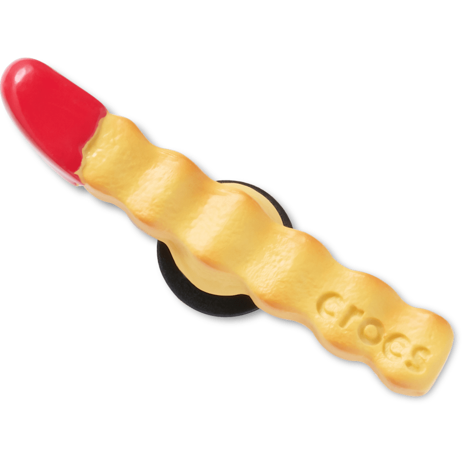 French Fry Dipped in Ketchup Jibbitz™ charms | Crocs Women / Men