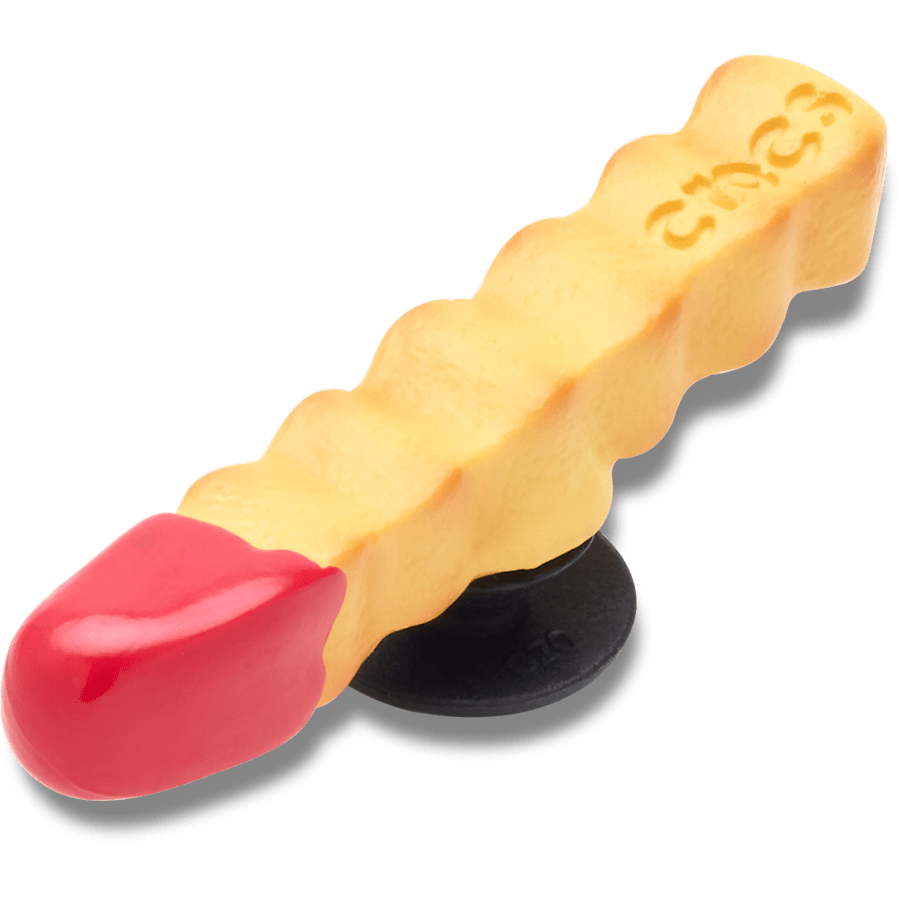 French Fry Dipped in Ketchup Jibbitz™ charms | Crocs Women / Men