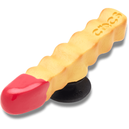 French Fry Dipped in Ketchup Jibbitz™ charms | Crocs Women / Men