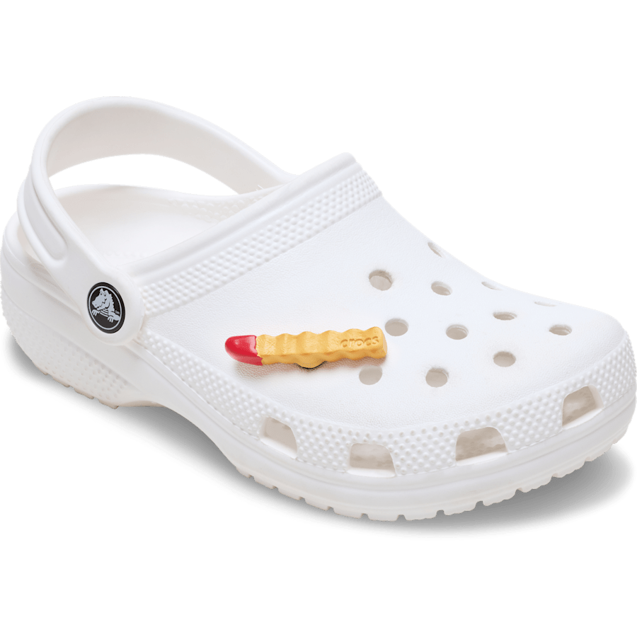 French Fry Dipped in Ketchup Jibbitz™ charms | Crocs Women / Men
