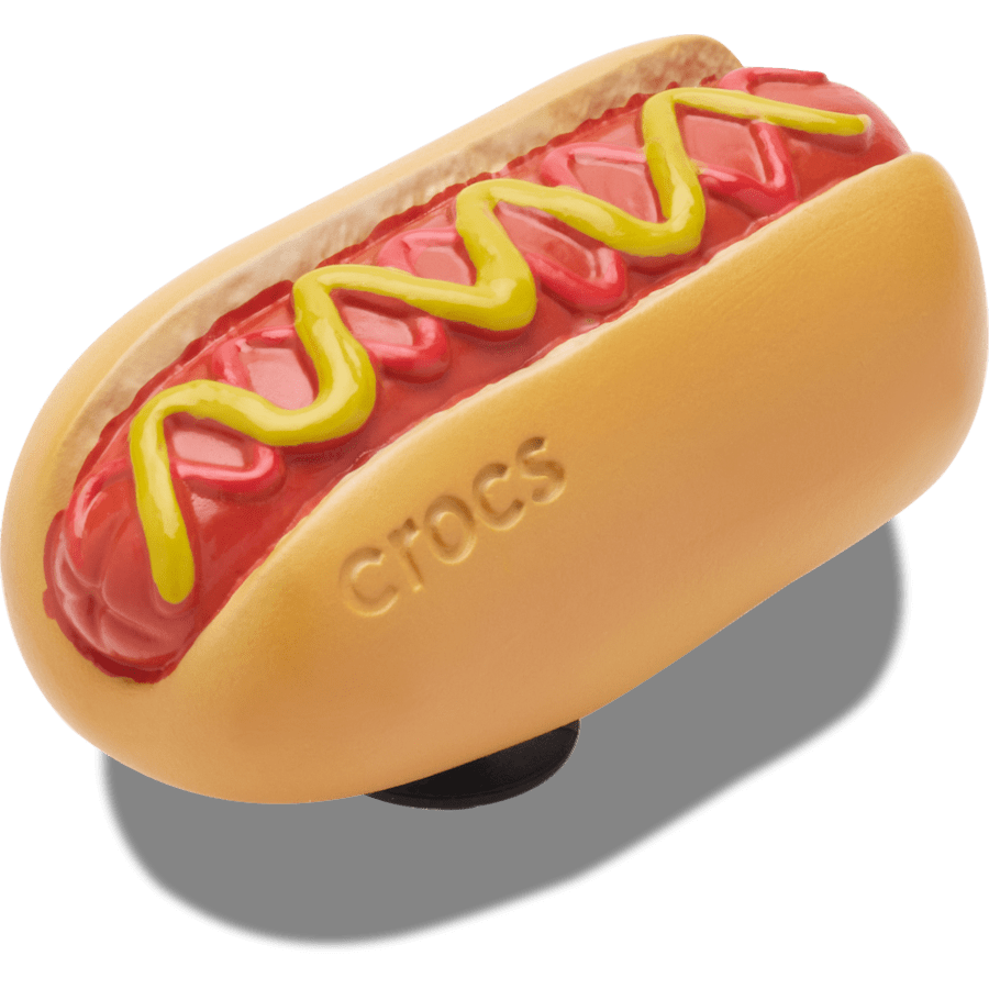 Hot Dog Dipped in Mustard Jibbitz™ charms | Crocs Women / Men