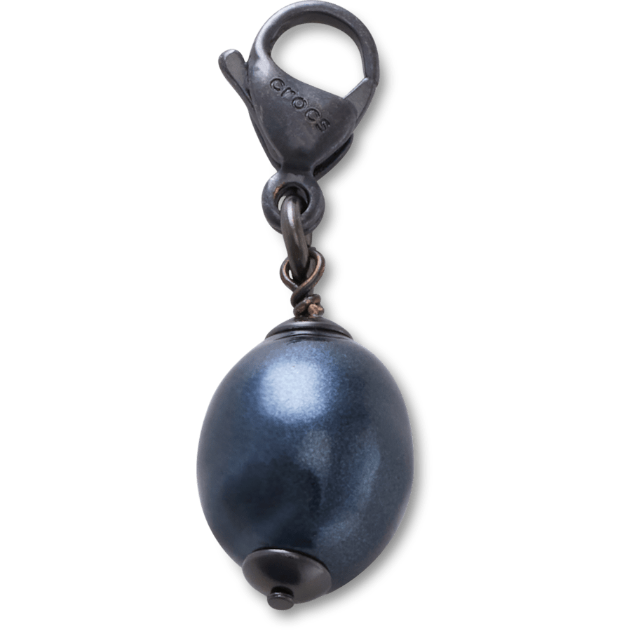 Silver Black SMT Pearl Charm Jibbitz charm | Crocs Women / Men / Kids