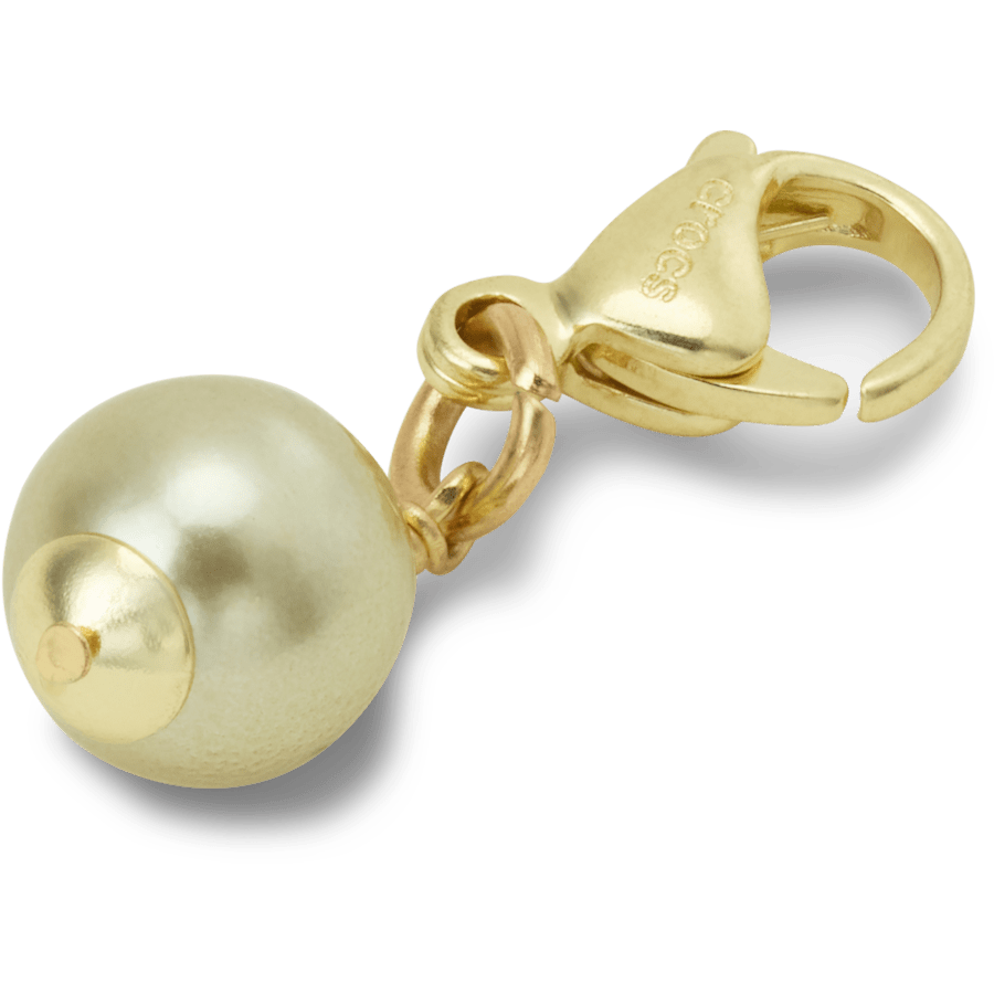 Gold and Green SMT Pearl Charm Jibbitz charm | Crocs Women / Men / Kids