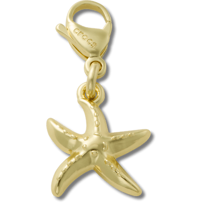 Gold Starfish Charm Jibbitz charm | Crocs Women / Men / Kids