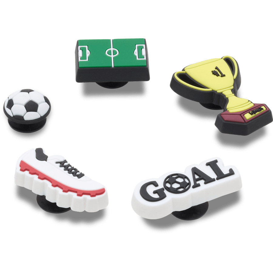 Soccer Star 5 Pack Jibbitz™ charms | Crocs Women / Men