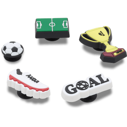 Soccer Star 5 Pack Jibbitz™ charms | Crocs Women / Men